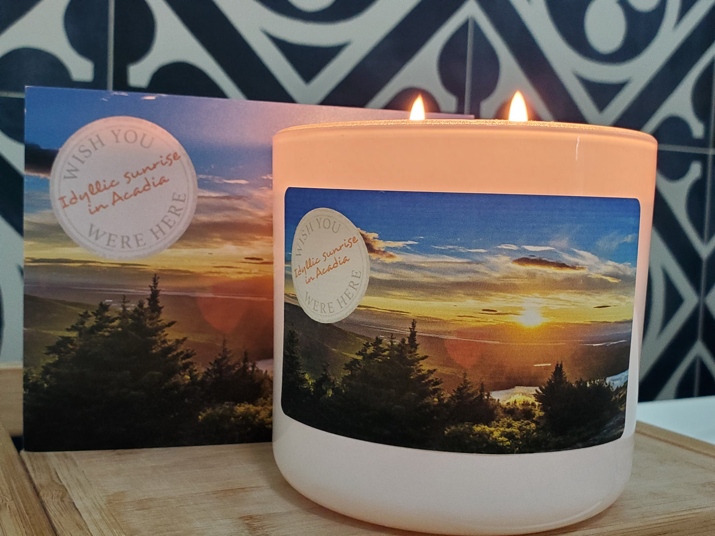 Acadia National Park - Soy Candle Essential Oil 12 oz.