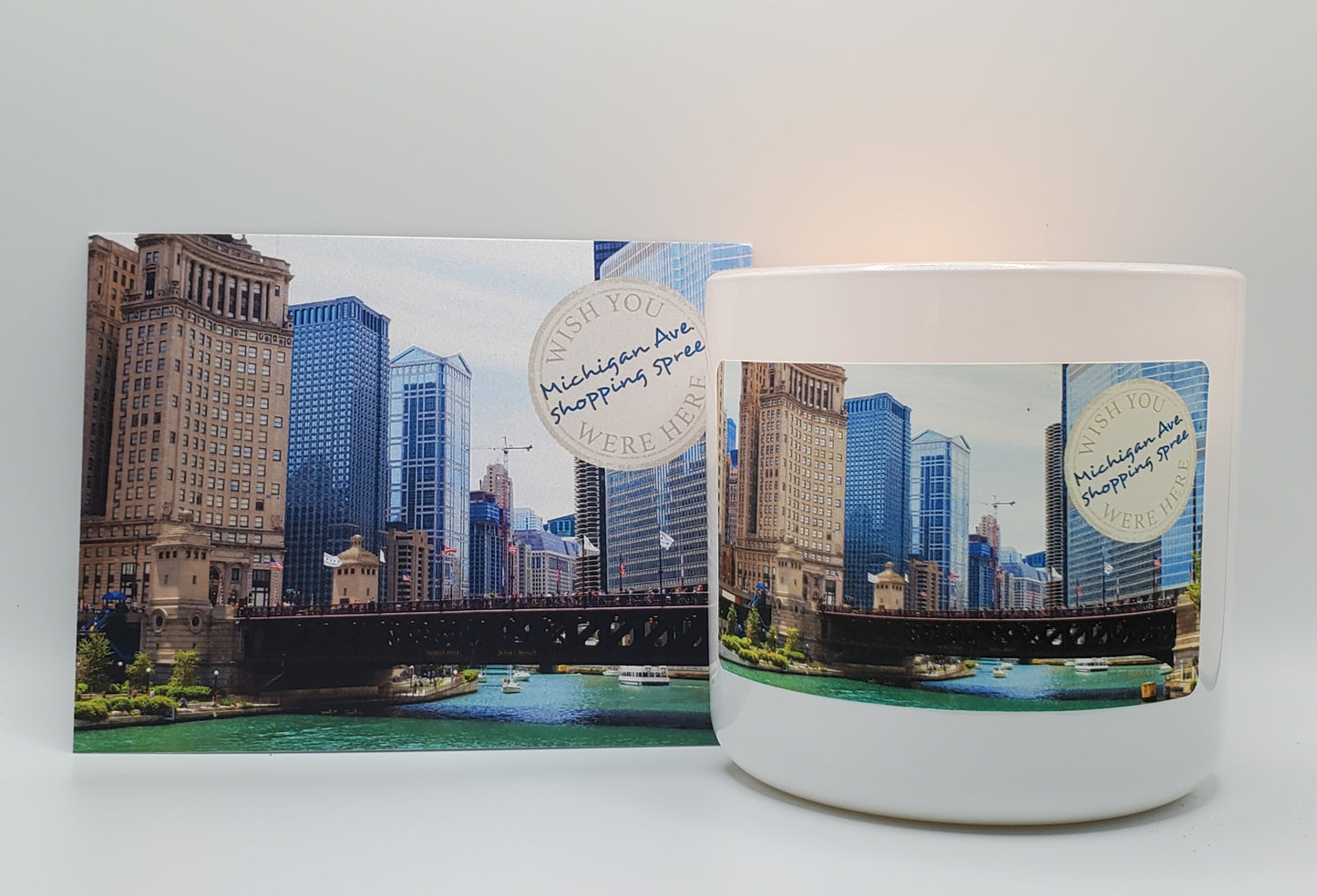 Michigan Ave Chicago - Soy Candle Essential Oil 12 oz.