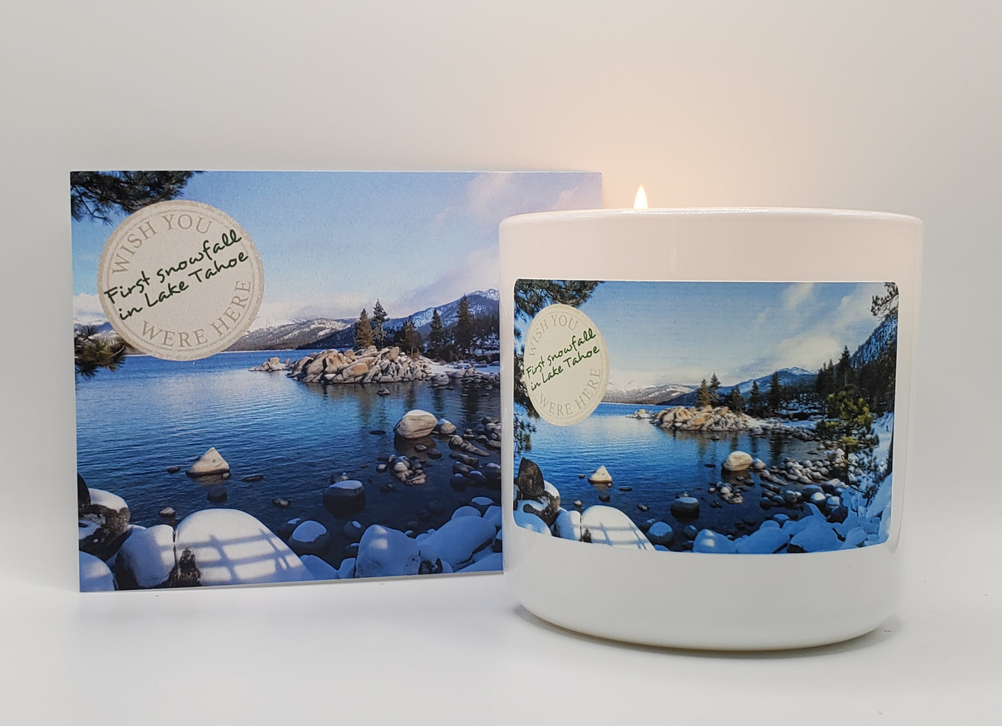 Lake Tahoe - Soy Candle Essential Oil 12 oz.