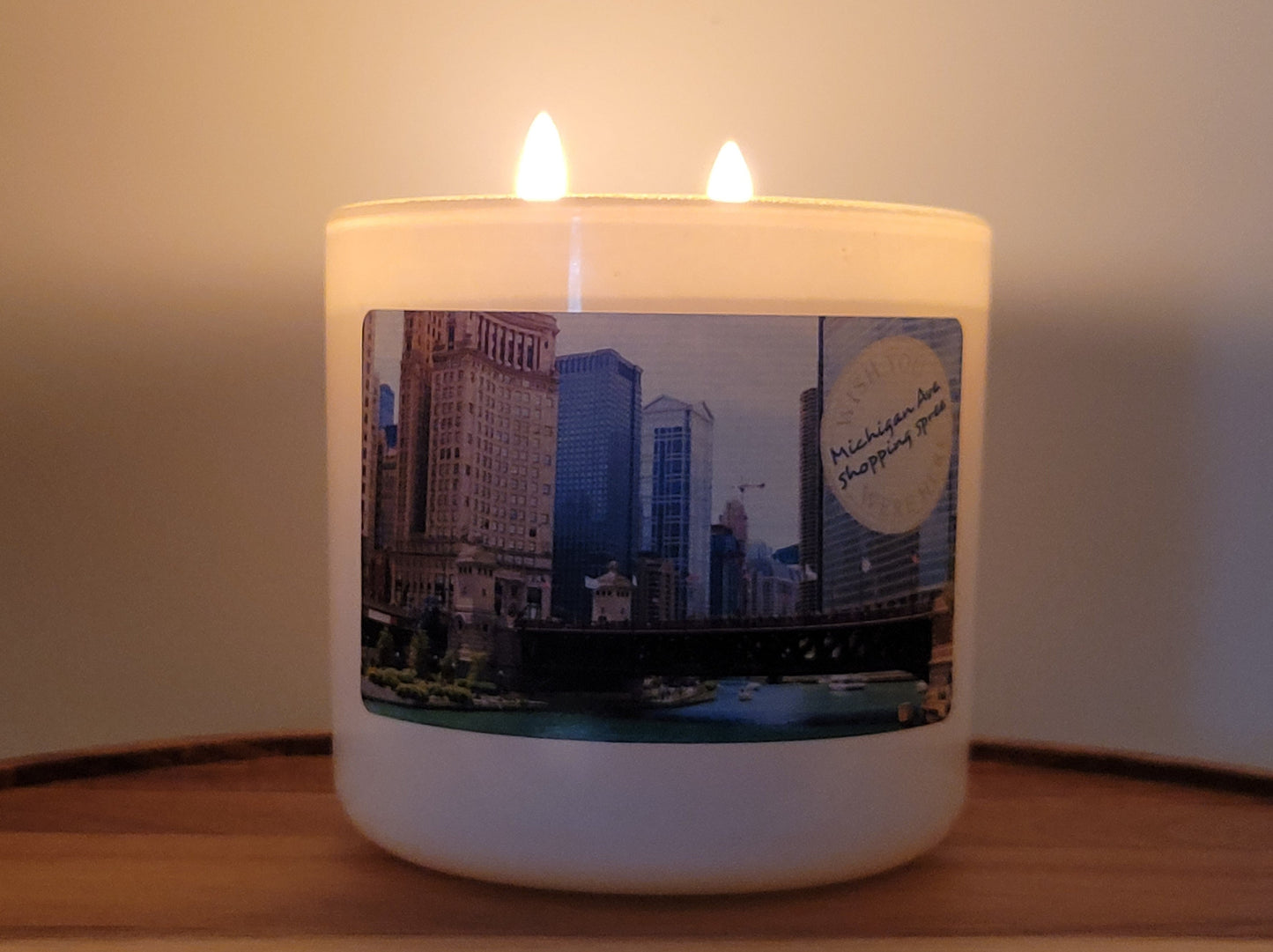 Michigan Ave Chicago - Soy Candle Essential Oil 12 oz.