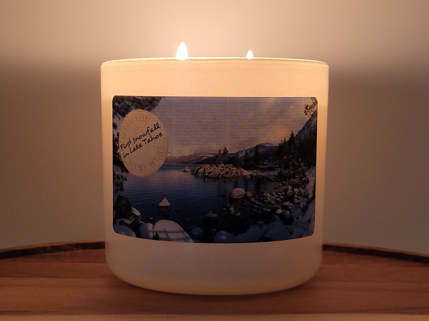 Lake Tahoe - Soy Candle Essential Oil 12 oz.