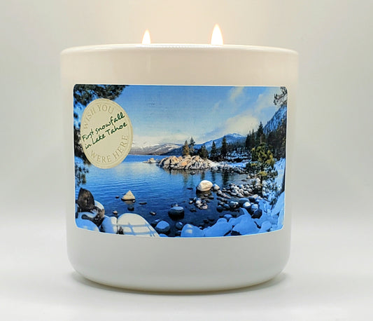 Lake Tahoe - Soy Candle Essential Oil 12 oz.