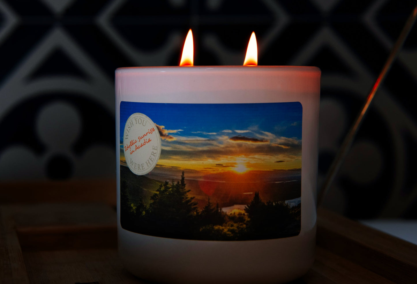 Acadia National Park - Soy Candle Essential Oil 12 oz.